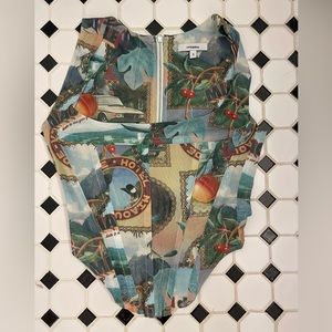 Miaou Campbell Postcard Corset